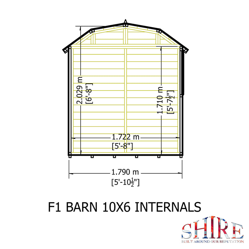 Barn Premium (10' x 6')