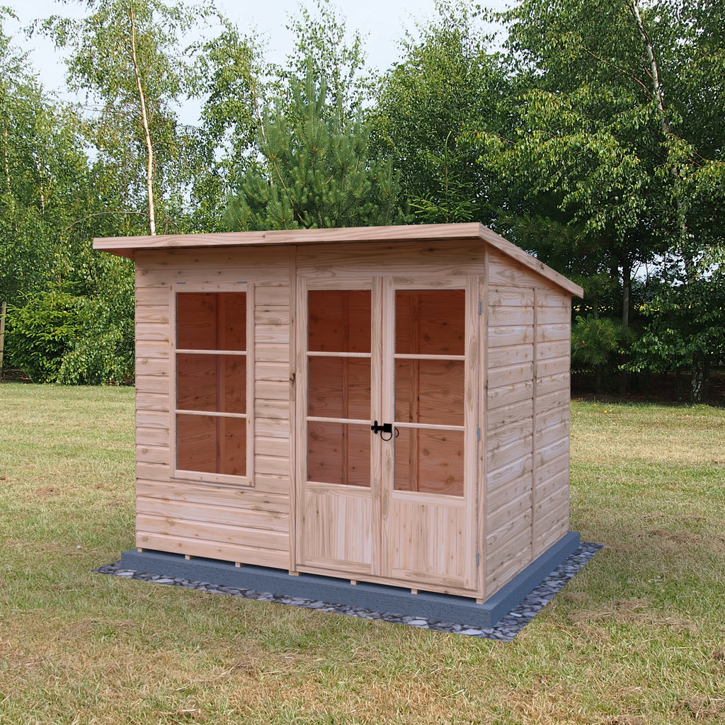 Dahlia Summerhouse 8'x6' in T&G – Norfolk Sheds