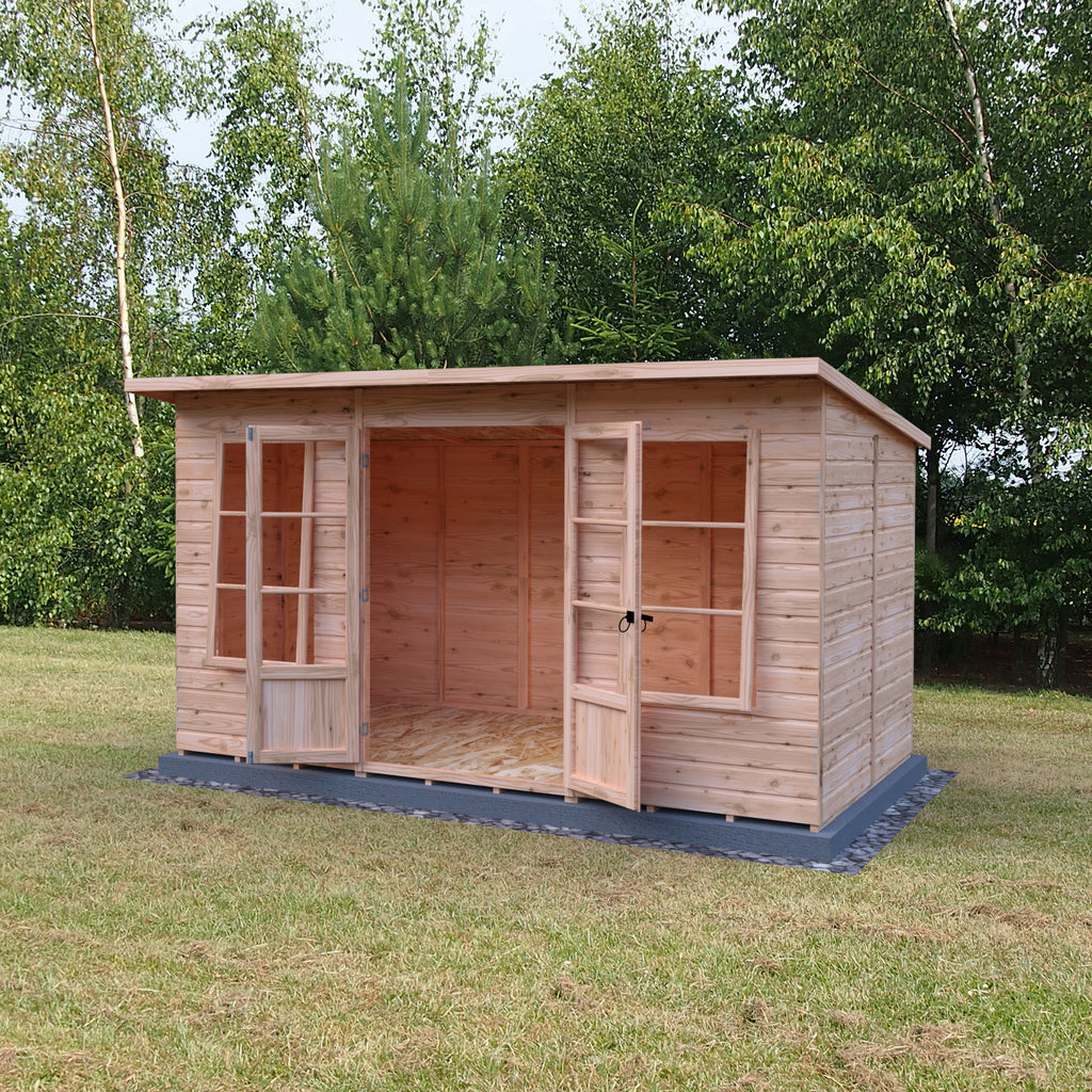 Dahlia Summerhouse 12'x6' in T&G – Norfolk Sheds