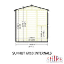 Sun Hut Potting Shed 6'x10'