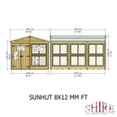 Sun Hut Potting Shed 8'x12'