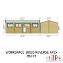 Workspace Reverse Apex (10' x 20')