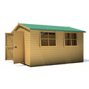 Goodwood Bison Workshop (12' x 10') Professional Tongue and Groove Apex Shed