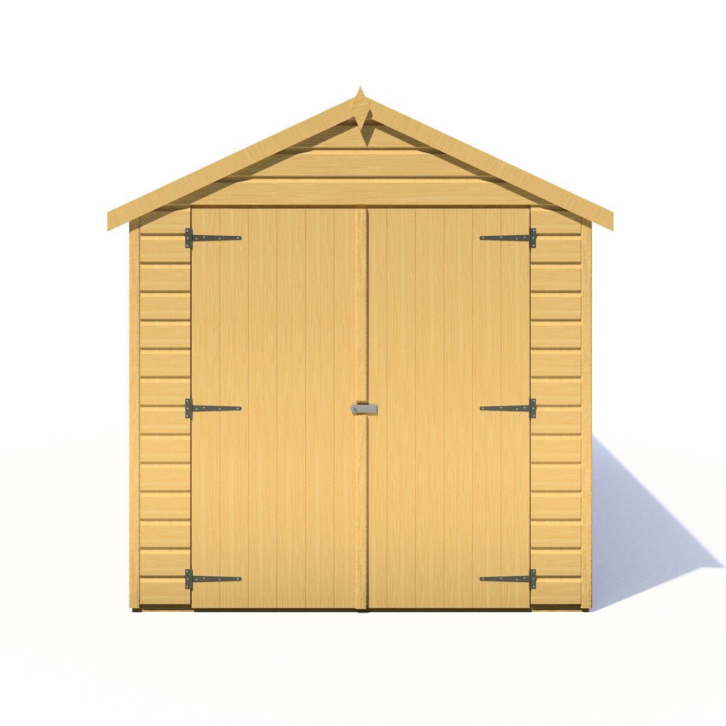 Warwick Apex Shed (8' x 6') (aprox) Norfolk Sheds