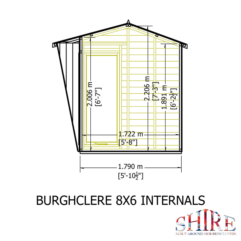 Burghclere Summerhouse (8' x 6')
