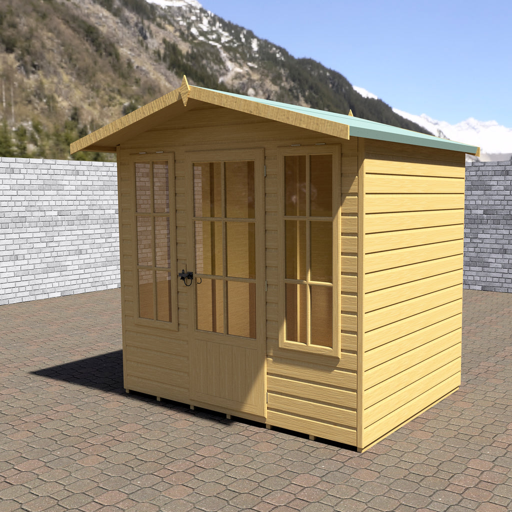 Elton Summerhouse 7' x 5' – Norfolk Sheds