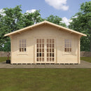 Woodlands Kensington Log Cabin 30'x18G in 44mm Logs