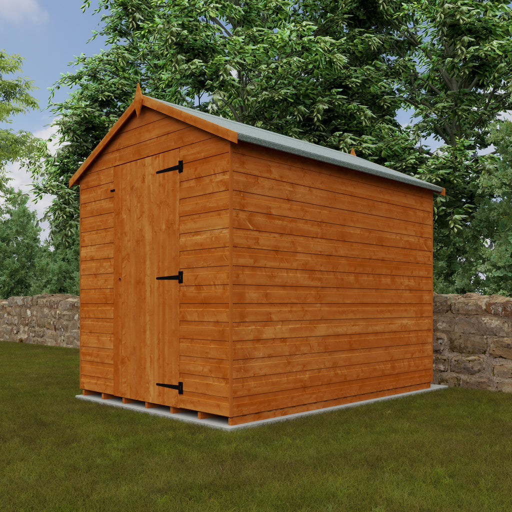 Woodlands Super Apex Shiplap Norfolk Sheds