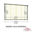 Ranger (12' x 10') Professional Storage Shed