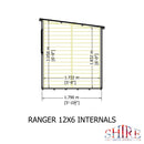 Ranger (12' x 6') Professional Storage Shed