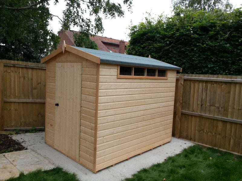 Goodwood Security (8' x 6') Professional Tongue and Groove Apex Shed