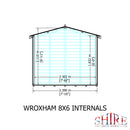 Goodwood Wroxham (8' x 6') Professional Tongue and Groove Shed