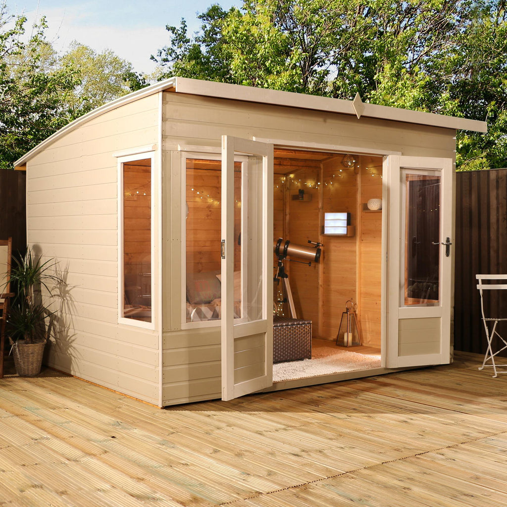 Helios 10'x8' Shiplap T&G Summerhouse – Norfolk Sheds