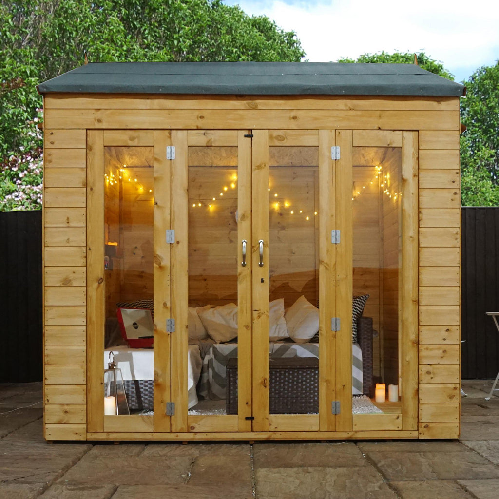 Vermont 8'x8' Shiplap T&G Summerhouse – Norfolk Sheds