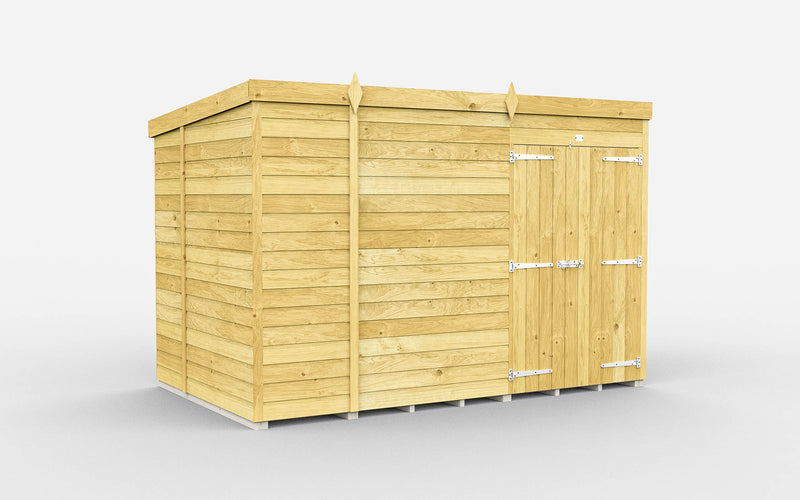 Sheds DIY Pent Sheds - 6ft Deep - Numerous Size Variations Available