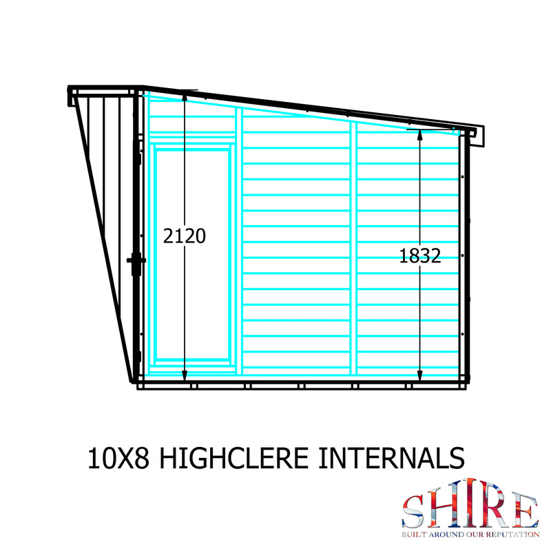 Highclere Summerhouse (10' x 8')