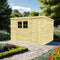 Sheds DIY Pent Sheds - 8ft Deep - Numerous Size Variations Available