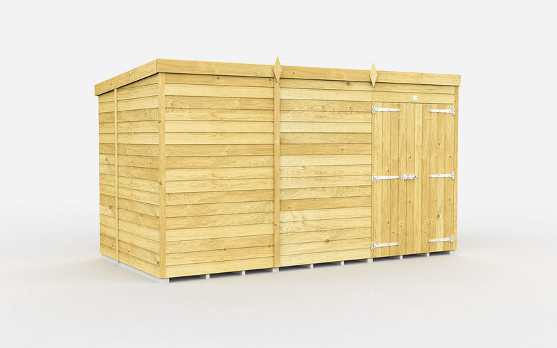 Sheds DIY Pent Sheds - 6ft Deep - Numerous Size Variations Available