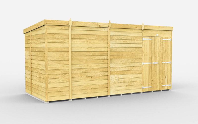 Sheds DIY Pent Sheds - 6ft Deep - Numerous Size Variations Available