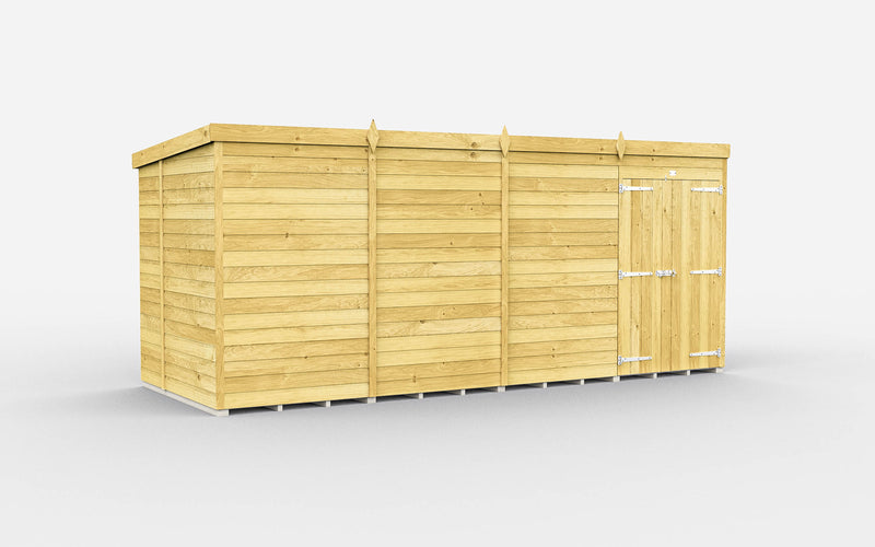 Sheds DIY Pent Sheds - 6ft Deep - Numerous Size Variations Available