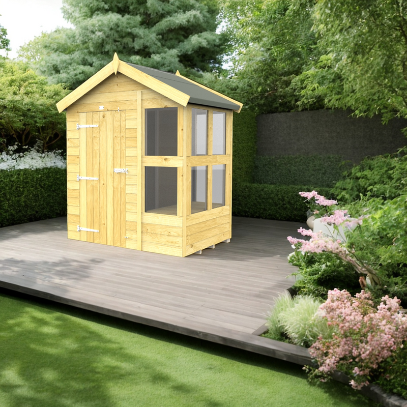 Sheds DIY - 4'x6' Apex Potting Shed