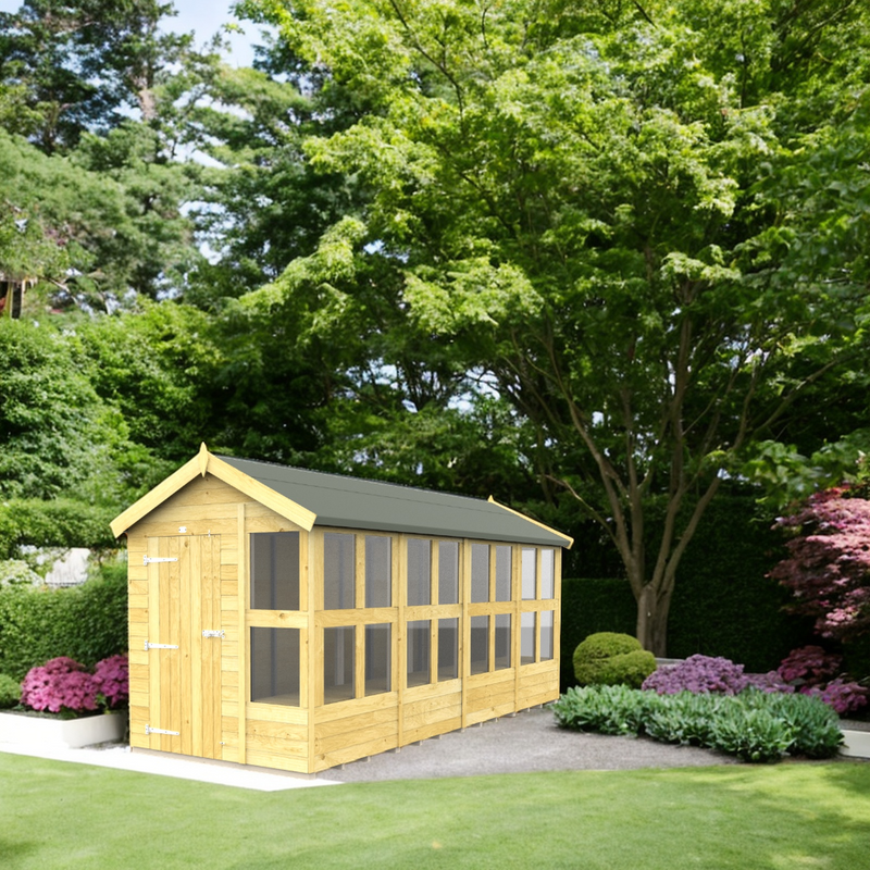 Sheds DIY - 6'x16' Apex Potting Shed