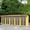 Sheds DIY - Full Height Window Pent Summerhouse - 5ft Deep - Various Size Variations Available