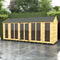 Sheds DIY - Full Height Window Apex Summerhouse - 5ft Deep - Various Size Variations Available
