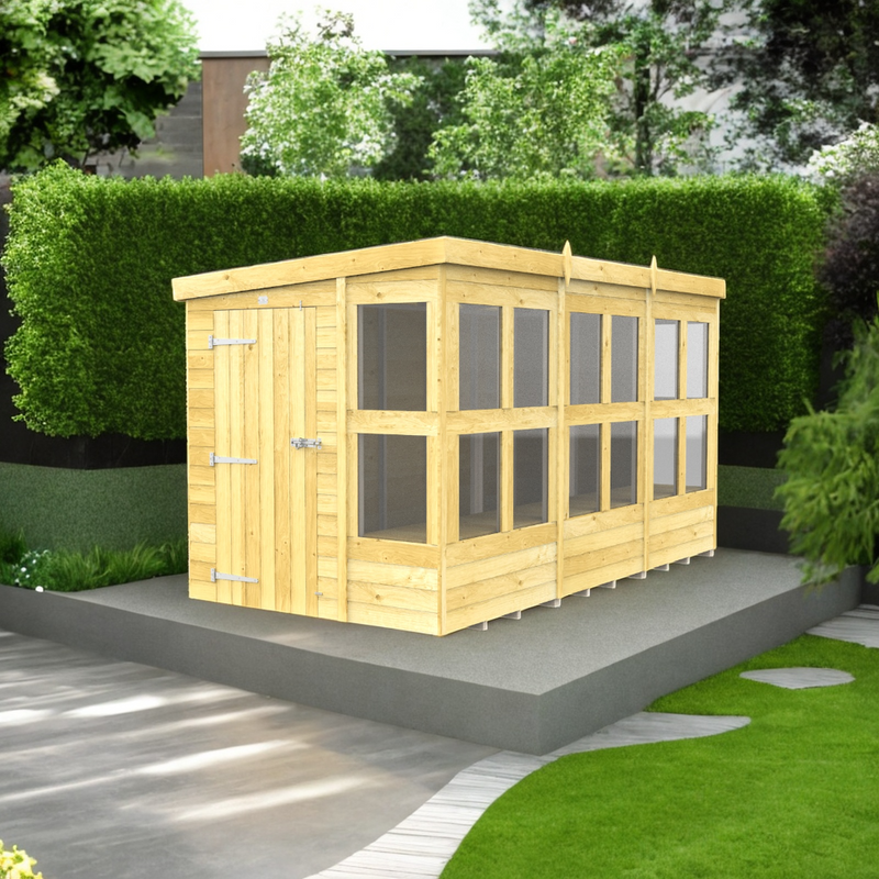 Sheds DIY - 12'x6' Pent Potting Shed