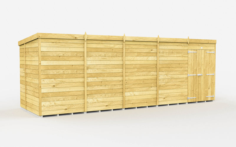Sheds DIY Pent Sheds - 6ft Deep - Numerous Size Variations Available