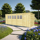 Sheds DIY Pent Sheds - 7ft Deep - Numerous Size Variations Available