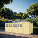Sheds DIY Pent Sheds - 7ft Deep - Numerous Size Variations Available