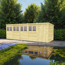 Sheds DIY Pent Sheds - 8ft Deep - Numerous Size Variations Available