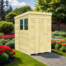 Sheds DIY Pent Sheds - 7ft Deep - Numerous Size Variations Available