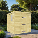 Sheds DIY Pent Sheds - 7ft Deep - Numerous Size Variations Available