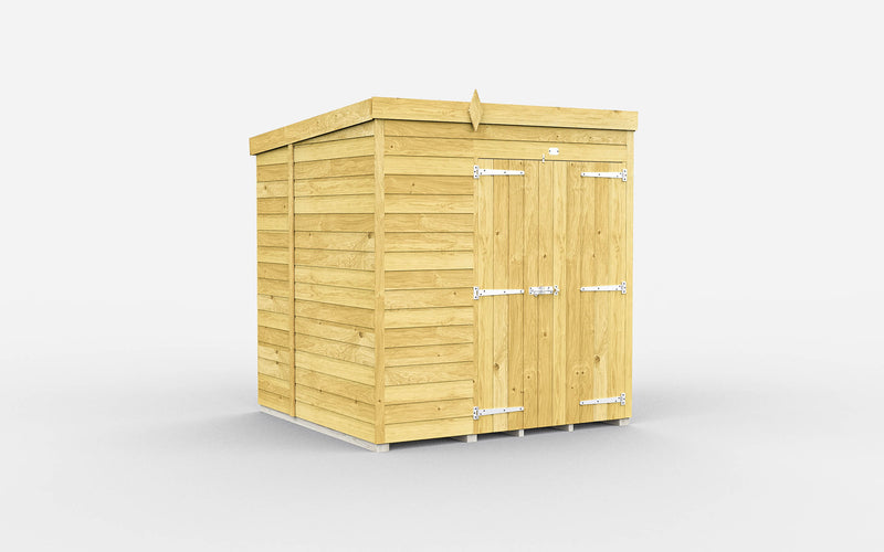 Sheds DIY Pent Sheds - 6ft Deep - Numerous Size Variations Available