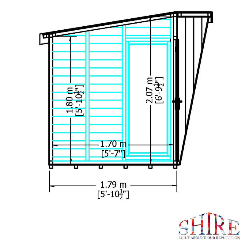 Highclere Summerhouse (8' x 6')