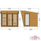 Highclere Summerhouse (8' x 6')
