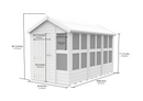 Sheds DIY - 6'x12' Apex Potting Shed