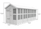 Sheds DIY - 6'x20' Apex Potting Shed