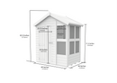 Sheds DIY - 4'x6' Apex Potting Shed