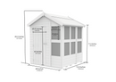 Sheds DIY - 6'x6' Apex Potting Shed