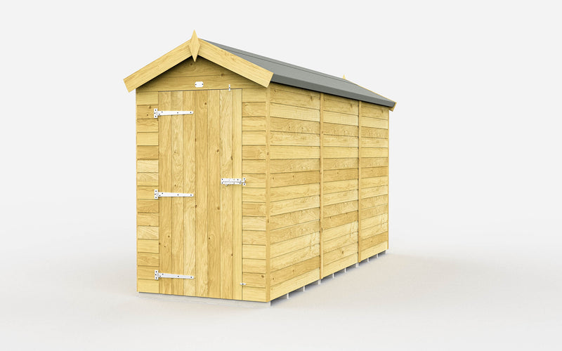 Sheds DIY Apex Sheds - 4ft Wide - Numerous Size Variations Available