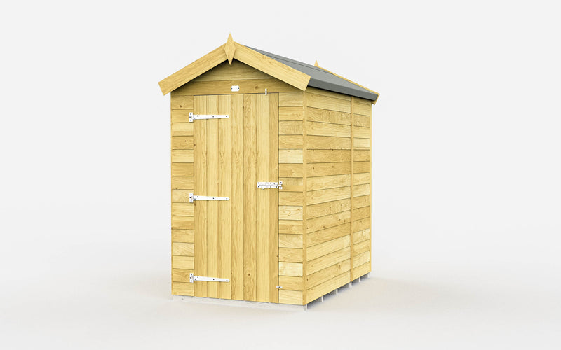 Sheds DIY Apex Sheds - 4ft Wide - Numerous Size Variations Available