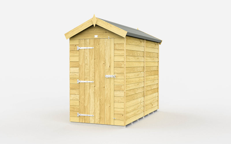 Sheds DIY Apex Sheds - 4ft Wide - Numerous Size Variations Available