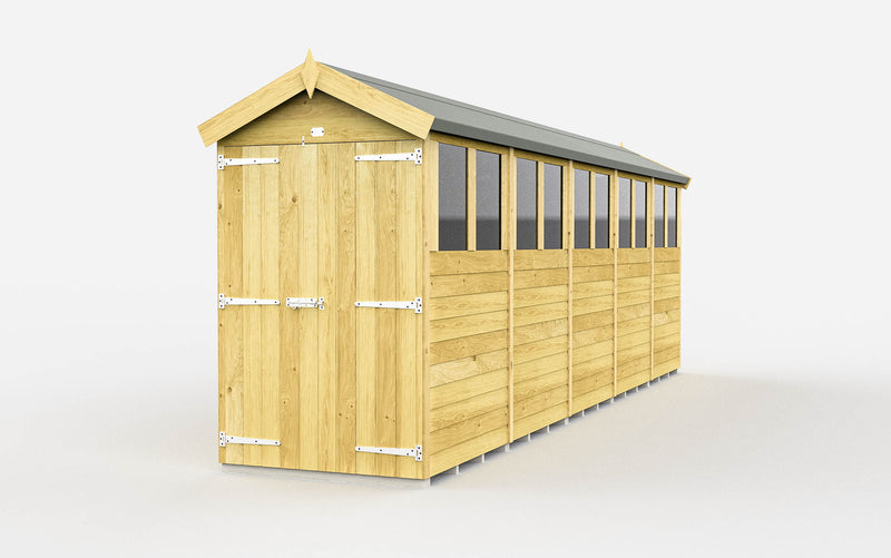 Sheds DIY Apex Sheds - 4ft Wide - Numerous Size Variations Available
