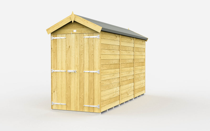 Sheds DIY Apex Sheds - 4ft Wide - Numerous Size Variations Available