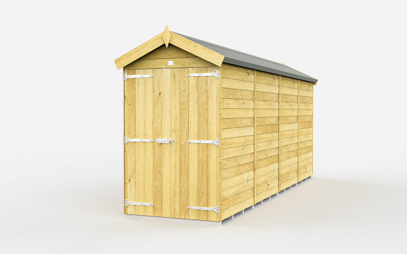 Sheds DIY Apex Sheds - 4ft Wide - Numerous Size Variations Available