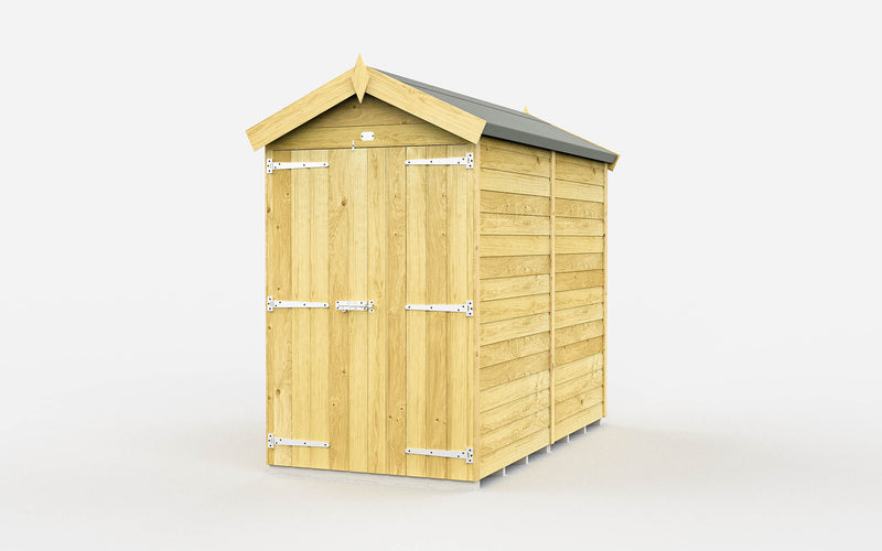 Sheds DIY Apex Sheds - 4ft Wide - Numerous Size Variations Available