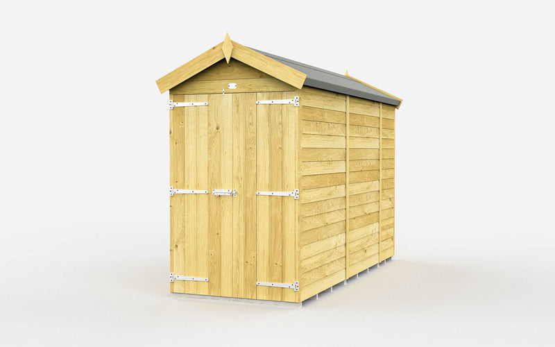 Sheds DIY Apex Sheds - 4ft Wide - Numerous Size Variations Available